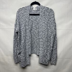Gap Open Front Blue Long Sleeve Women's Cardigan Size Small Natural & Breathable